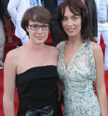 Dolores Chaplin, jurée du festival international du film de Tunis, lors de la montée des marches de la soirée de clôture.