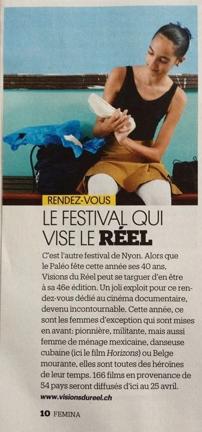 Hebdomadaire Suisse, Femina, 19 avril 2015