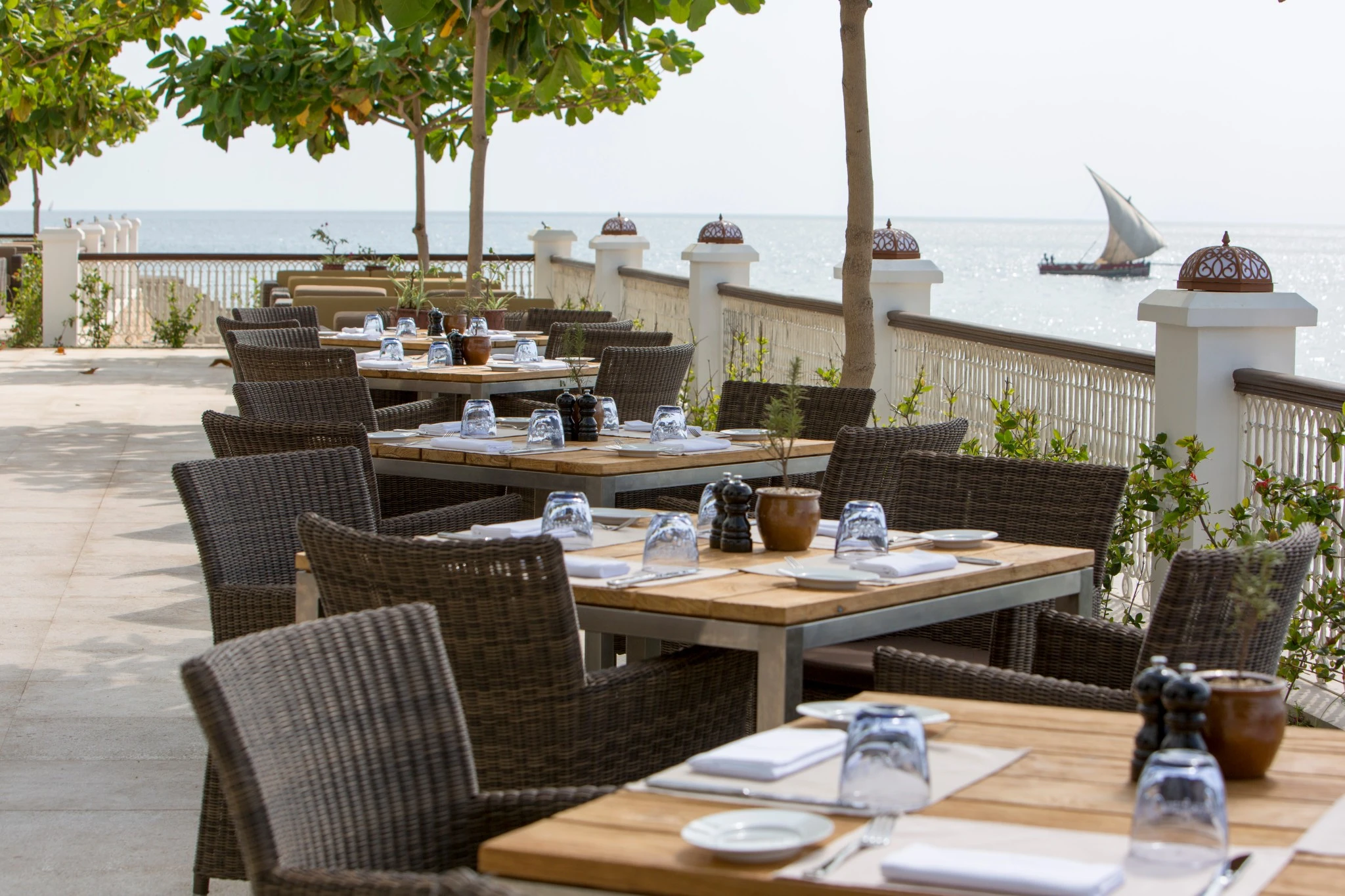 Park Hyatt Zanzibar Dining Room Terrace