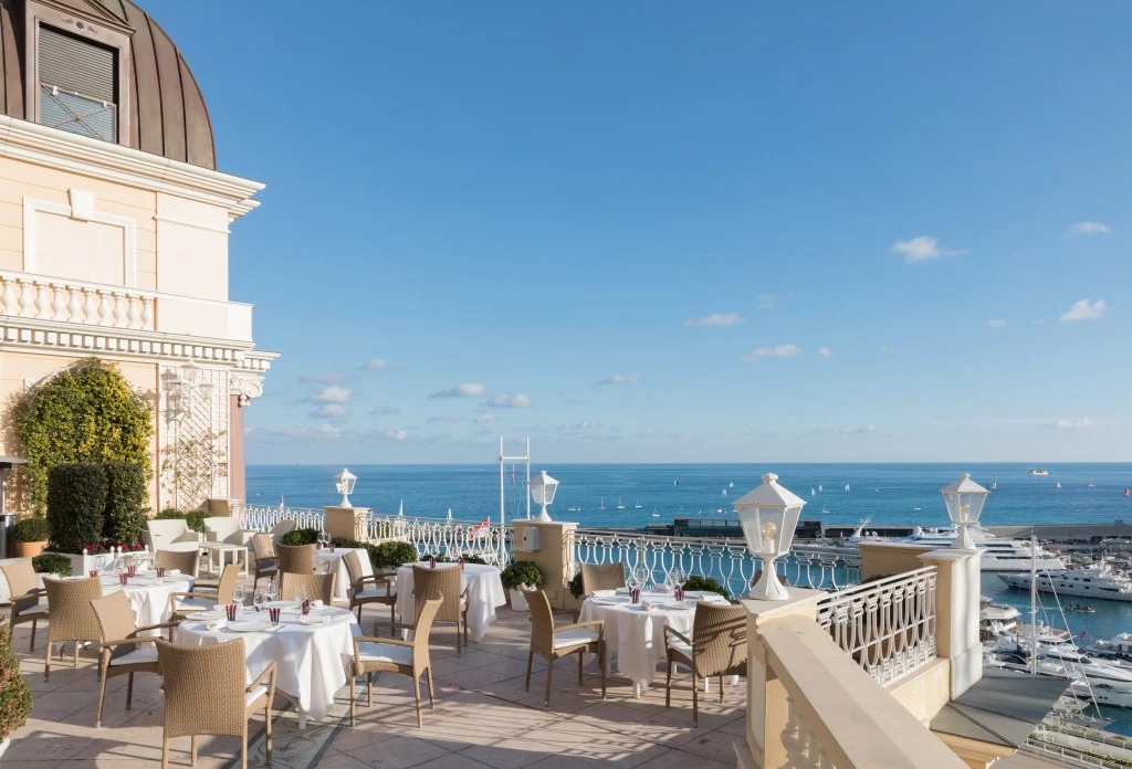 Hôtel Hermitage Monte-Carlo - Restaurant Le Vistamar - Terrasse