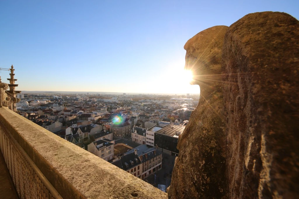 Tours de la CathÇdrale de Reims, vue ∏ Laurent Mathieu (37)